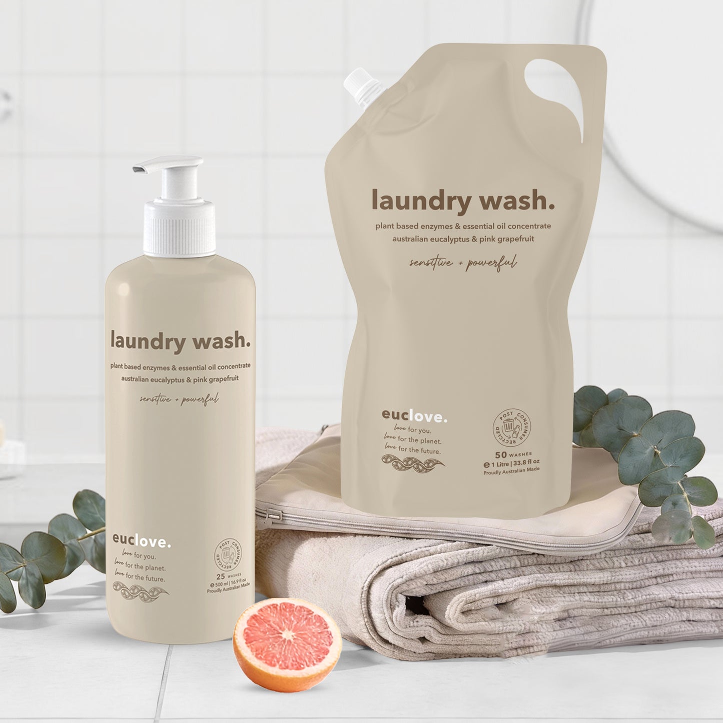 Natural Laundry Detergent for Sensitive Skin – Euclove