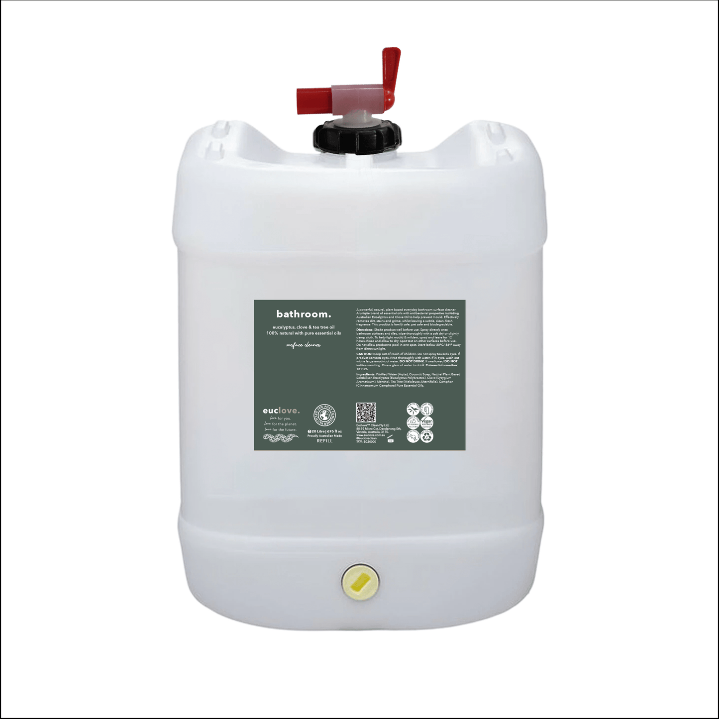 Bathroom & Mould Cleaner with Clove oil - Clean Conscious Award winner 2025