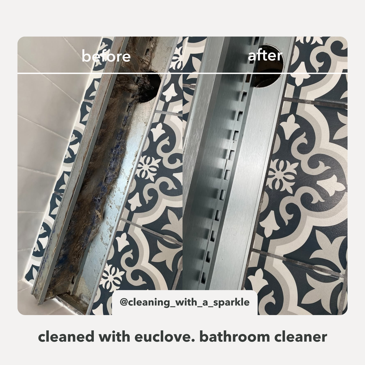 Bathroom cleaner 300 ml + Waffle & Woven Cloths