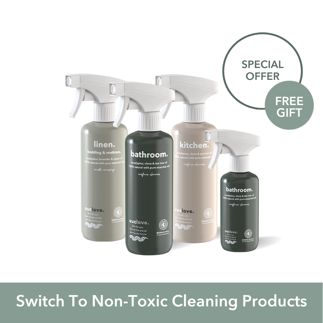 Switch To Non-Toxic Cleaning Products - FREE! Bathroom Cleaner 300 ml