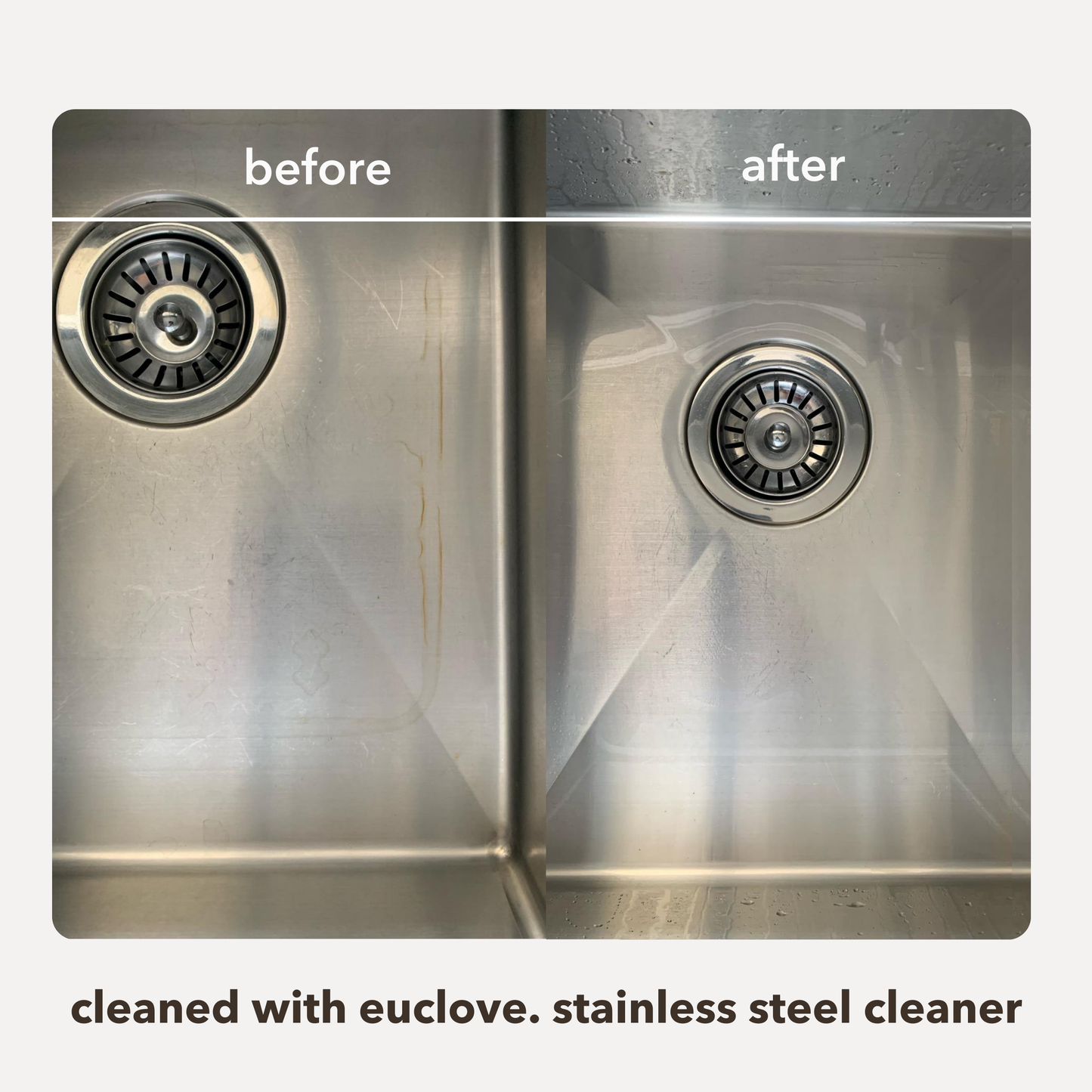 Streak free Stainless Steel Cleaner