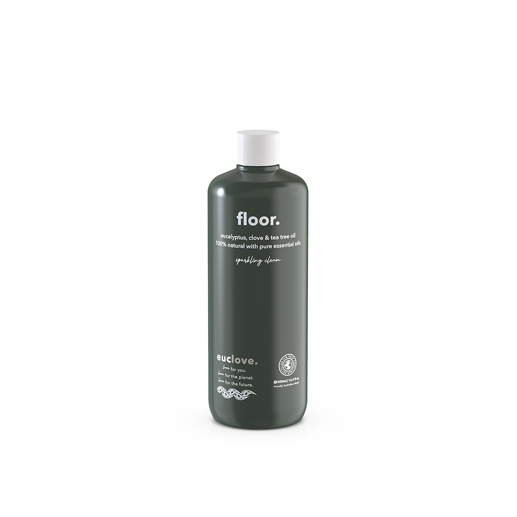Non-Toxic Natural Floor Cleaner with antibacterial essential oils