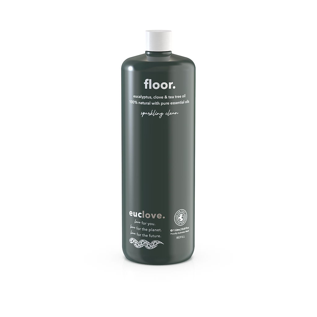 Non-Toxic Natural Floor Cleaner with antibacterial essential oils