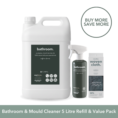Bathroom & Mould Cleaner 5 Litre Refill & Value Pack