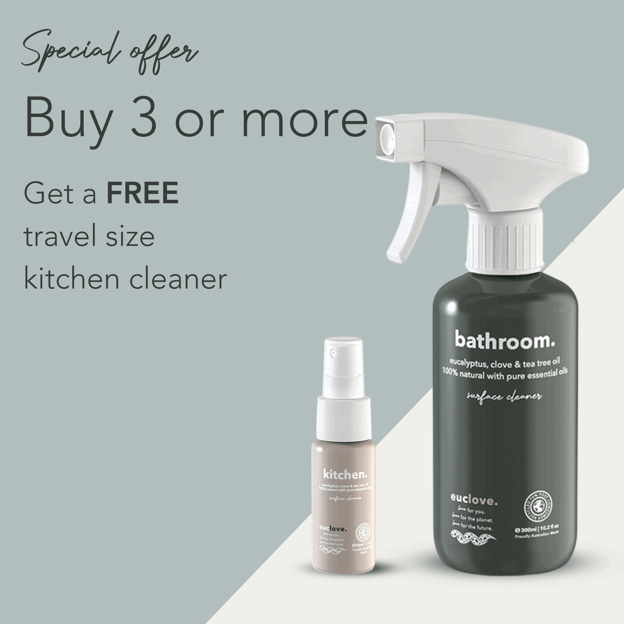 Natural Bathroom & Mould Cleaner - non-toxic bleach alternative – Euclove