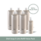 Dish Soap 5 Litre Refill Value Pack