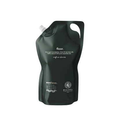 Non-Toxic Natural Floor Cleaner with antibacterial essential oils