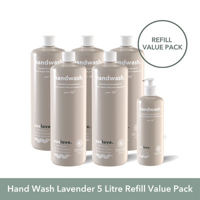 Hand Wash Lavender 5 Litre Refill Value Pack