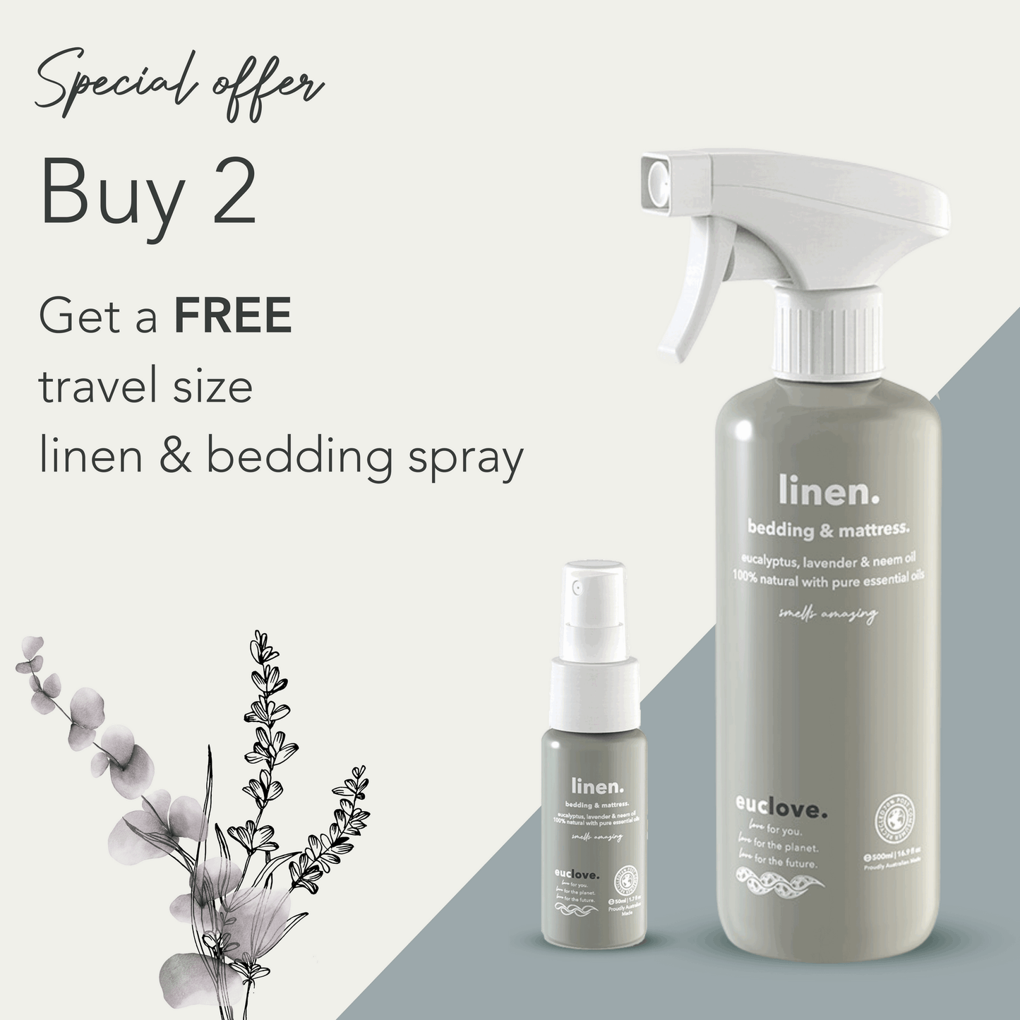 Linen & Bedding Spray 500 ml offer