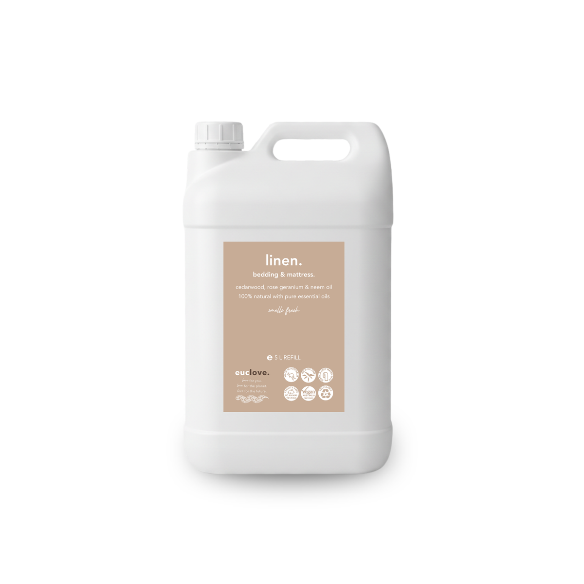 Rose Geranium & Himalayan Cedarwood Linen Spray (Lavender Free)