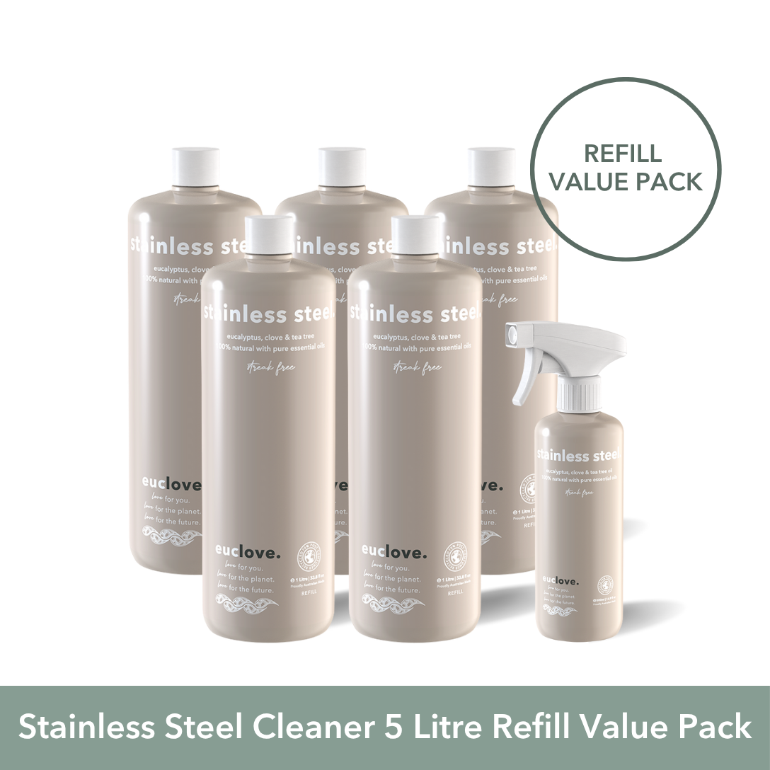 Stainless Steel Cleaner 5 Litre Refill Value Pack
