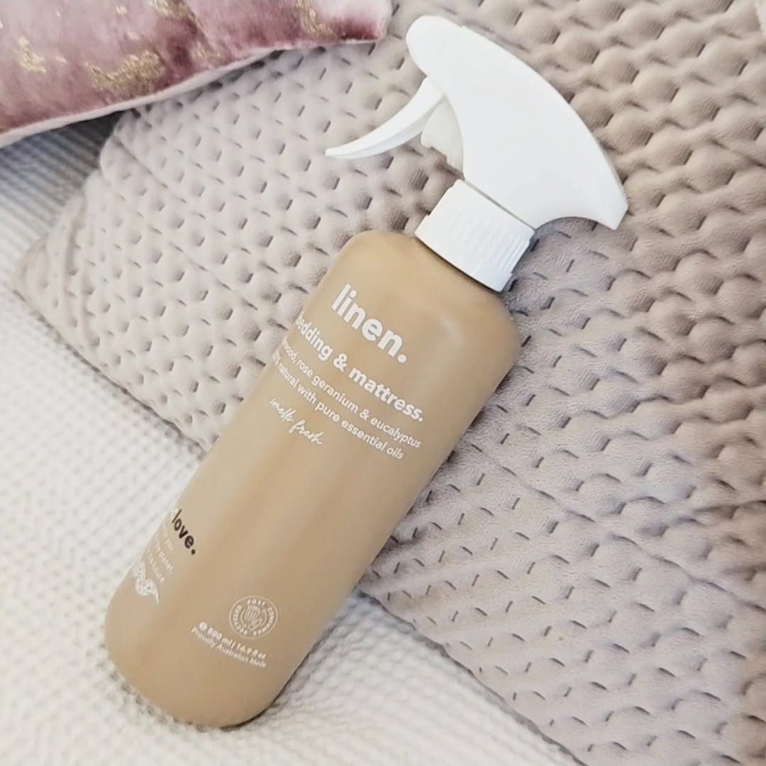 Natural Linen Spray Rose Geranium & Himalayan Cedarwood