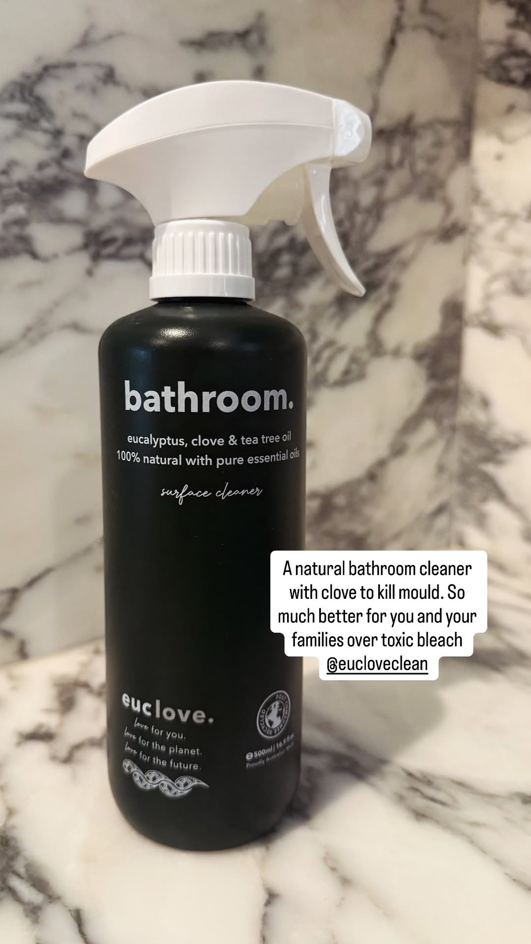 Bathroom & Mould Cleaner with Clove oil - Clean Conscious Award winner 2025