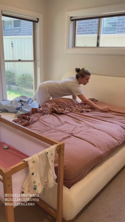 Natural Linen Spray Rose Geranium & Himalayan Cedarwood